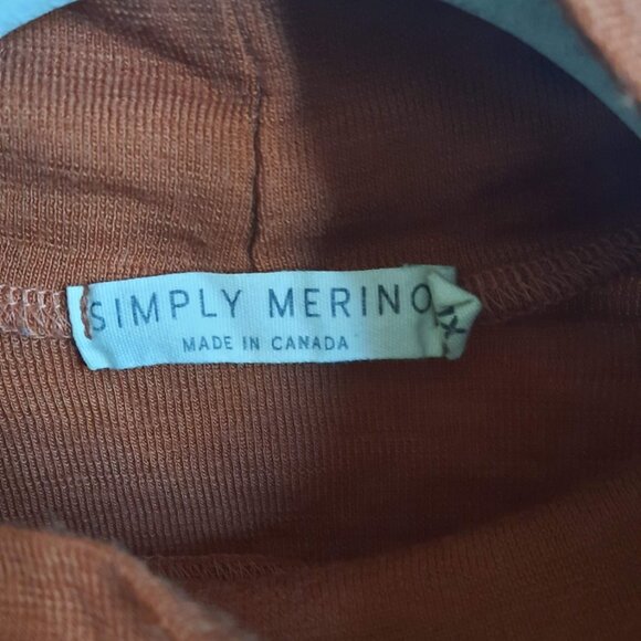 Simple Merino Turtleneck - xlarge long sleeve top - Picture 3 of 11